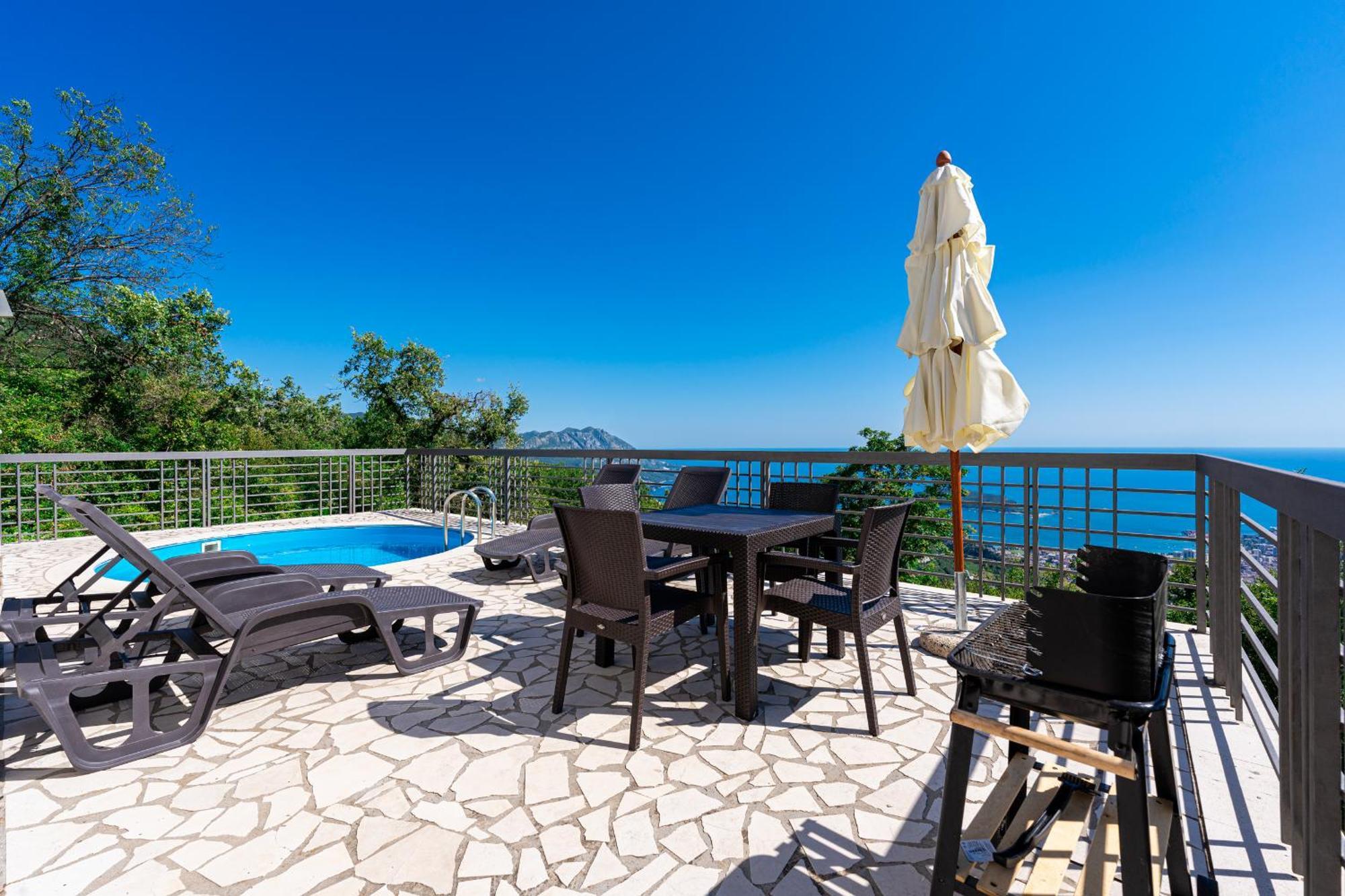 Villas Monte Hill Будва Экстерьер фото
